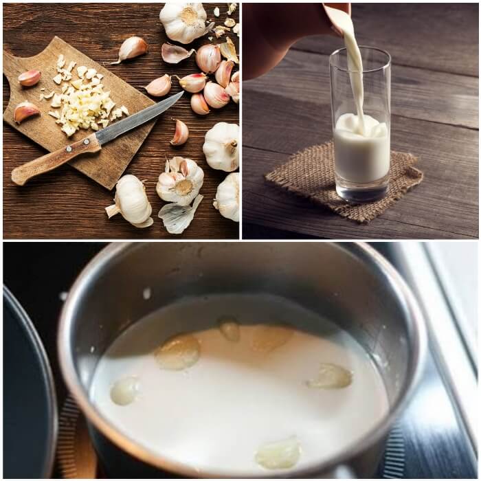 Receta para hacer leche de ajo